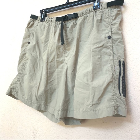 TravelSmith Tan Walking Swim Shorts - Picture 2 of 8
